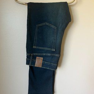 Goodfellow Skinny Total Flex 4-Way Dark Blue Jeans Mens 34W x 32L